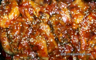 Honey Chicken in Garlic Sauce